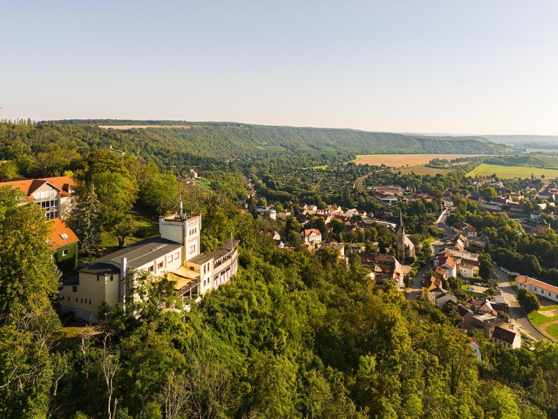 Berghotel Wilhelmsburg Bad Kosen Bagian luar foto