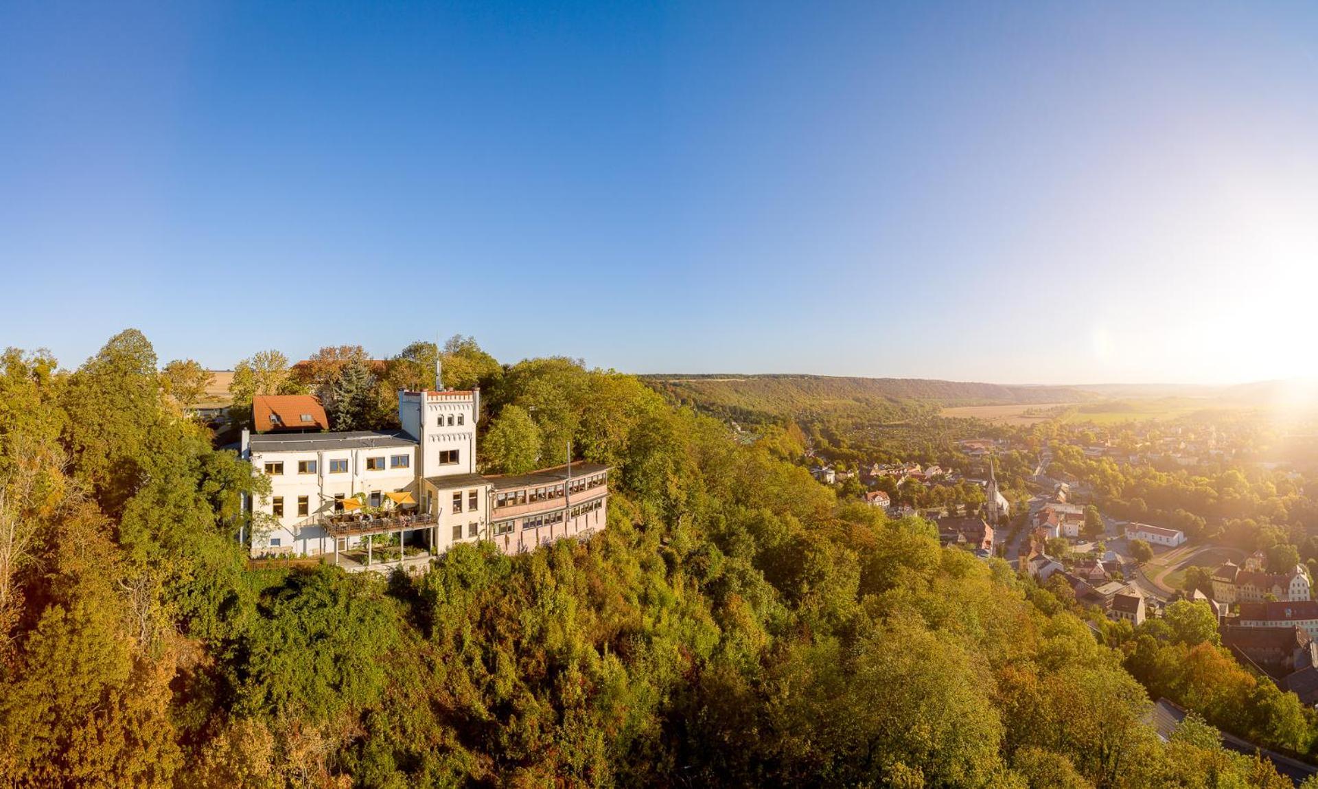Berghotel Wilhelmsburg Bad Kosen Bagian luar foto